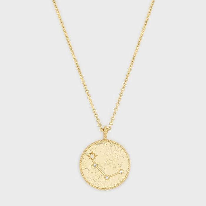 Gorjana Astrology Coin Necklace