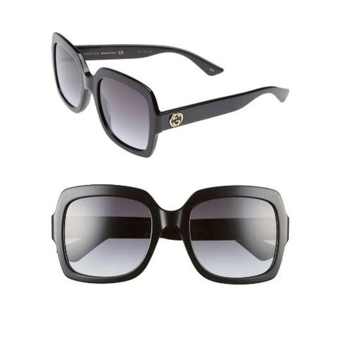 Gucci 54mm Square Sunglasses