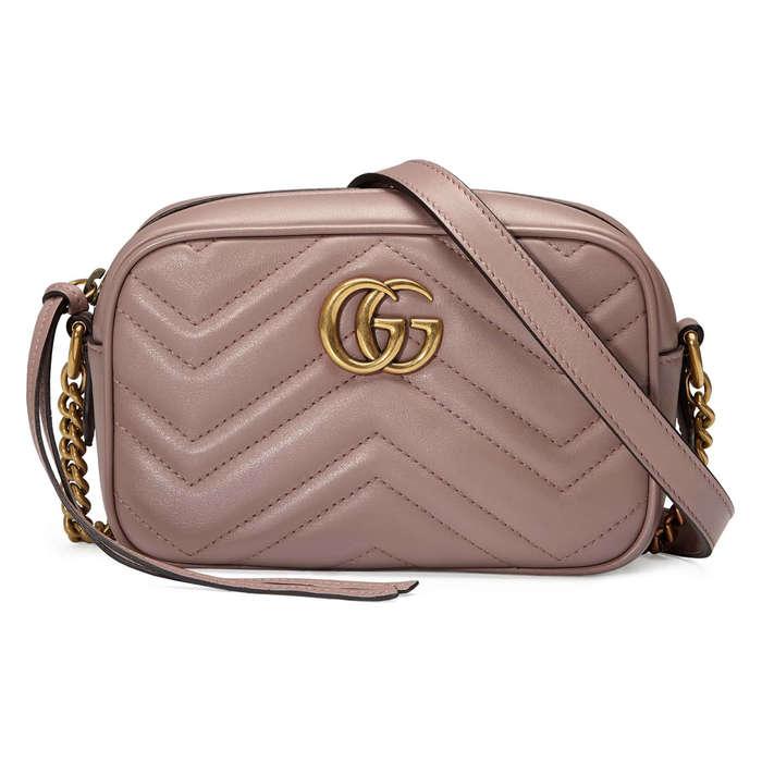 Gucci GG Marmont 2.0 Matelassé Leather Shoulder Bag