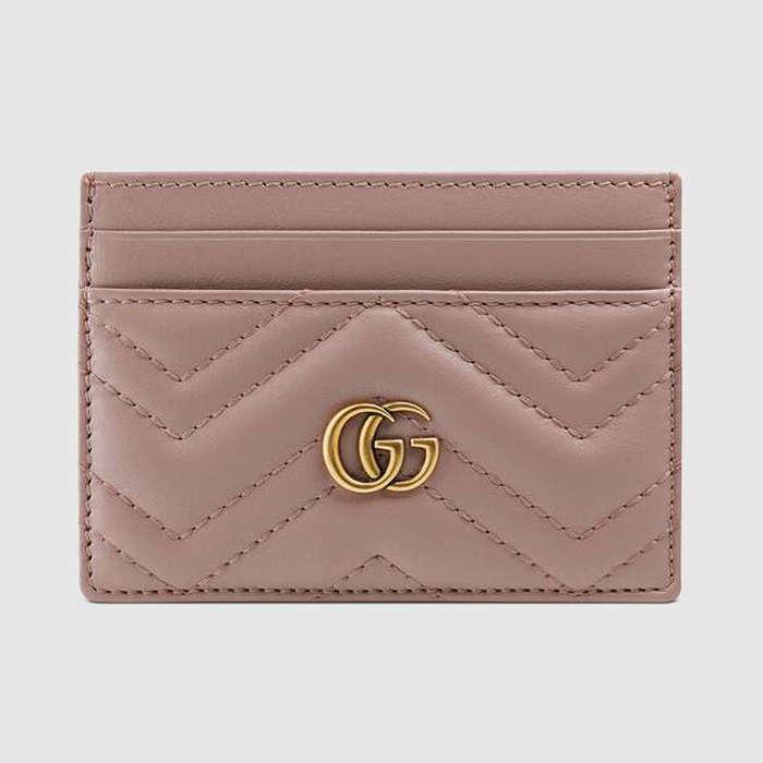 Gucci Matelassé Leather Card Case