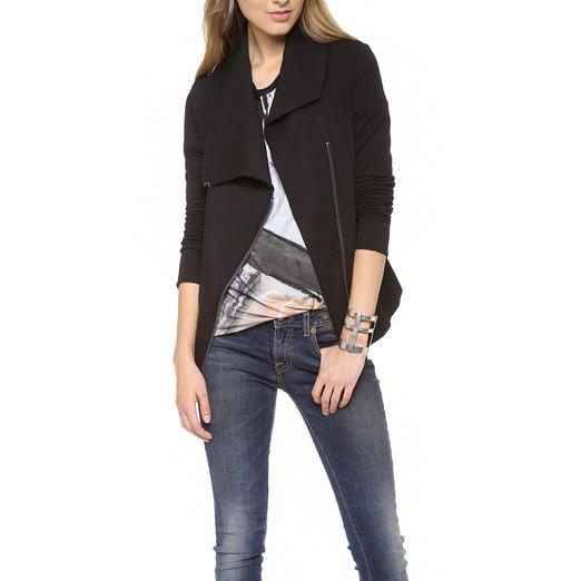 HELMUT Helmut Lang Villous Jersey Jacket