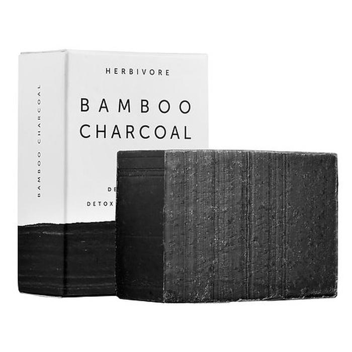 Herbivore Bamboo Charcoal Detoxifying Soap Bar