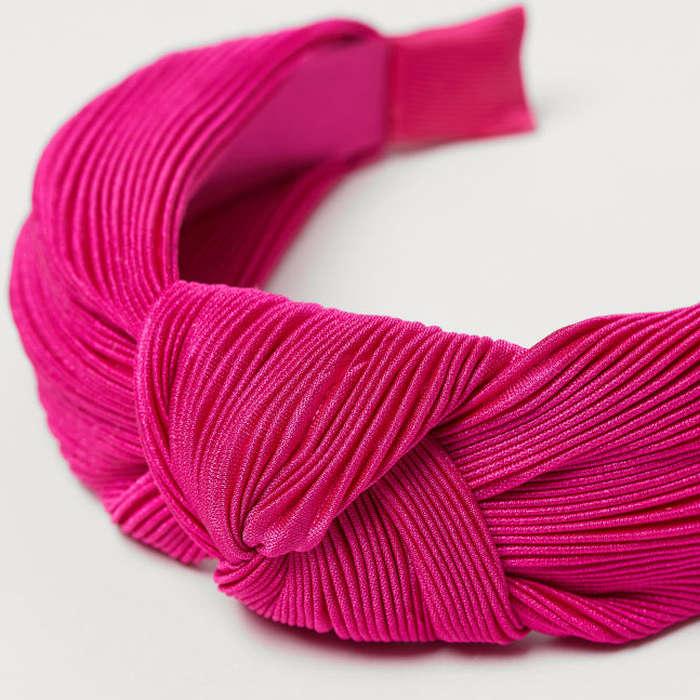 H&M Hairband With Knot Detail