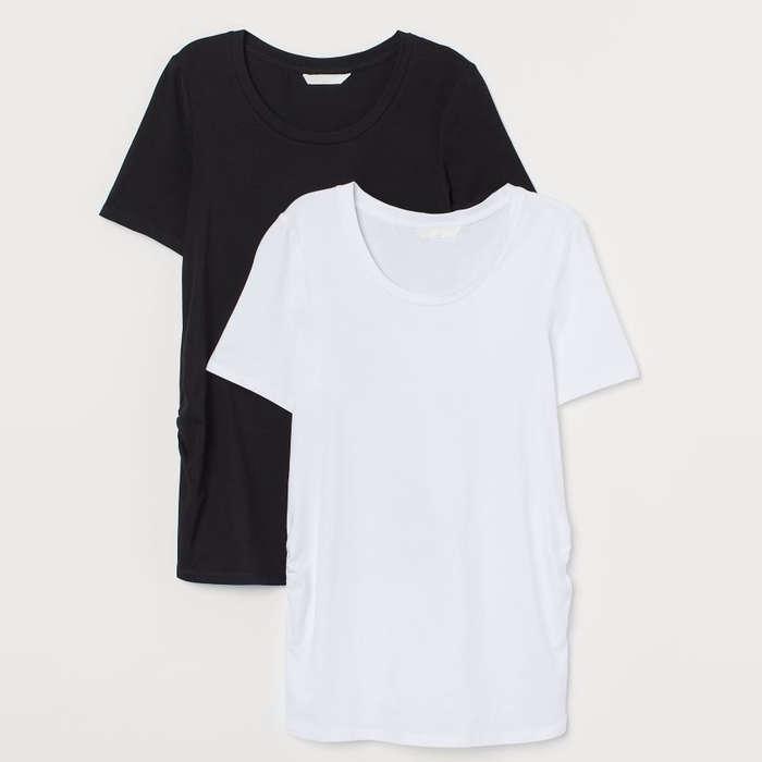 H&M MAMA 2-Pack Jersey Tops