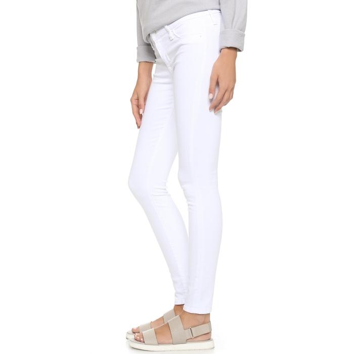Hudson Nico Skinny Jeans in White
