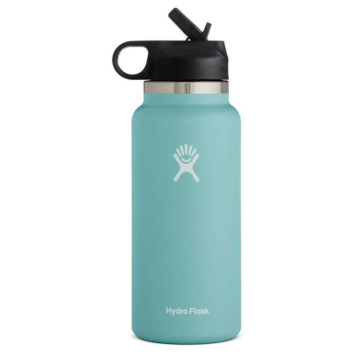 Hydro Flask Water Bottle With Straw Lid
