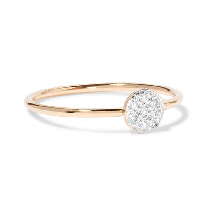 I+I 14-Karat Gold Diamond Ring