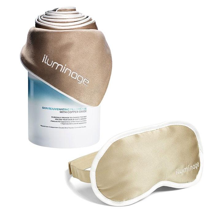 iluminage Skin Rejuvenation Pillowcase & Skin Rejuvenating Eye Mask