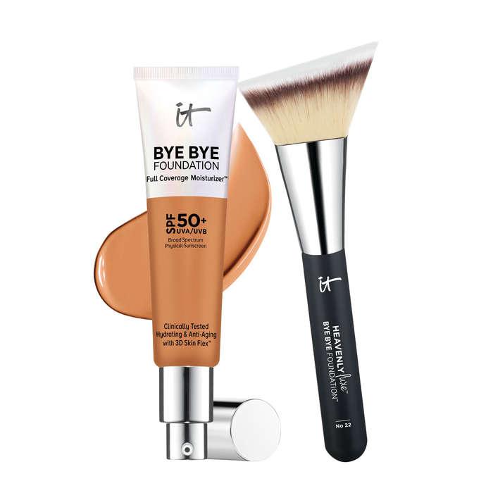 IT Cosmetics Bye Bye Foundation Moisturizer With Brush