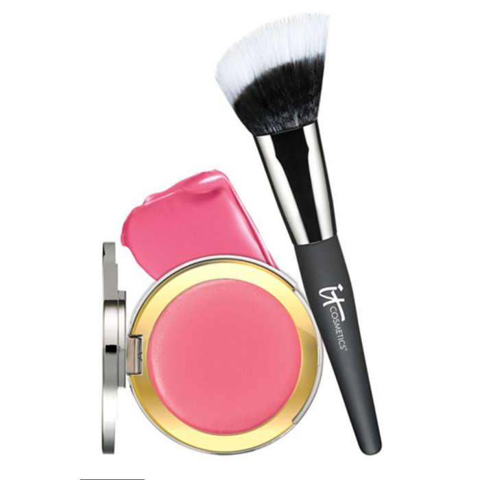 IT Cosmetics CC Creme Blush with Angled Radiance Brush