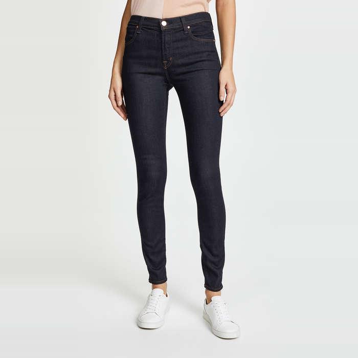 J Brand Maria High Waist Super Skinny Jeans In After Dark