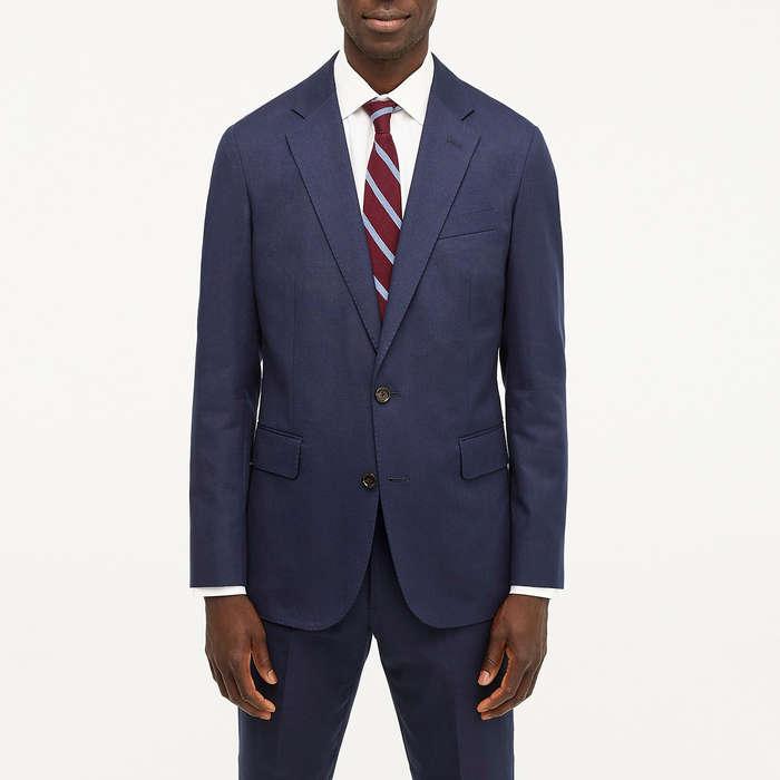 J.Crew Ludlow Slim-Fit Unstructured Suit Jacket