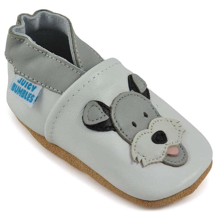 Juicy Bumbles Soft Sole Leather Baby Shoes