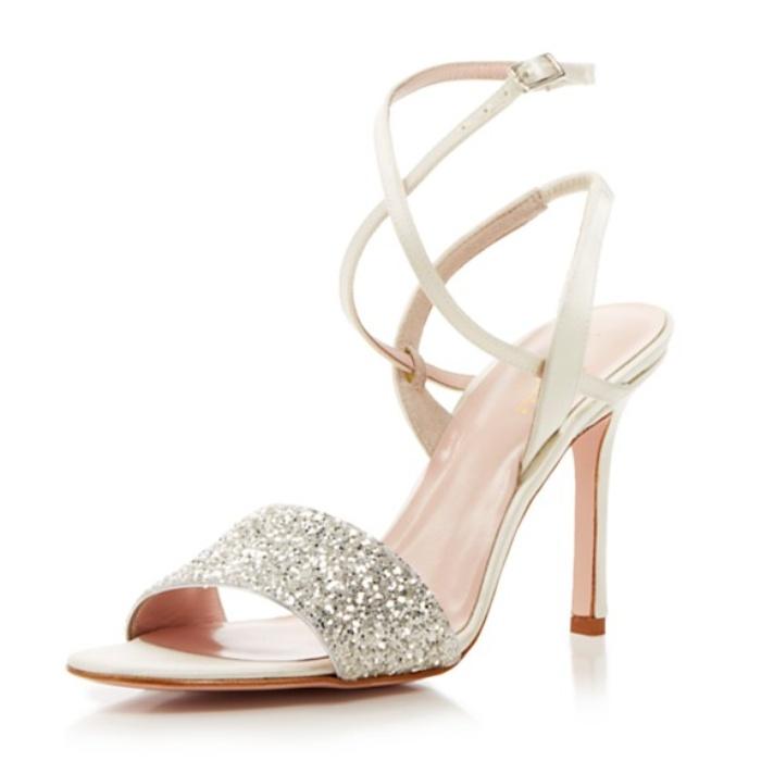 Kate Spade New York Open Toe Evening Sandals - Ismar Glitter High Heel
