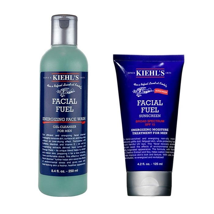 Kiehl’s Since 1851 Facial Fuel Energizing Face Wash & Facial Fuel Moisturizer - SPF 15