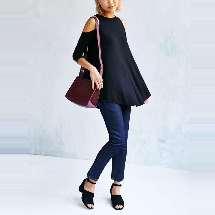 Kimchi Blue Tyra Cold Shoulder Tunic Top