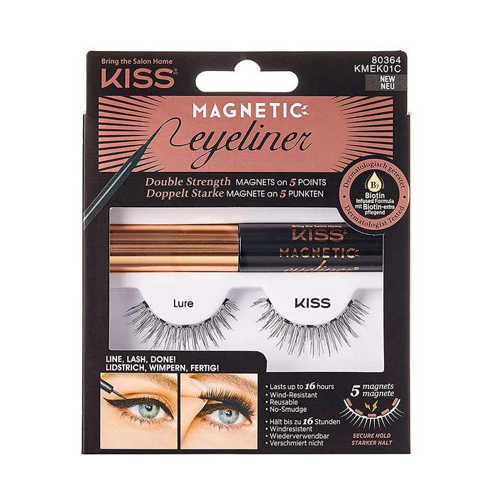 Kiss Magnetic Eyeliner And Lash Kit