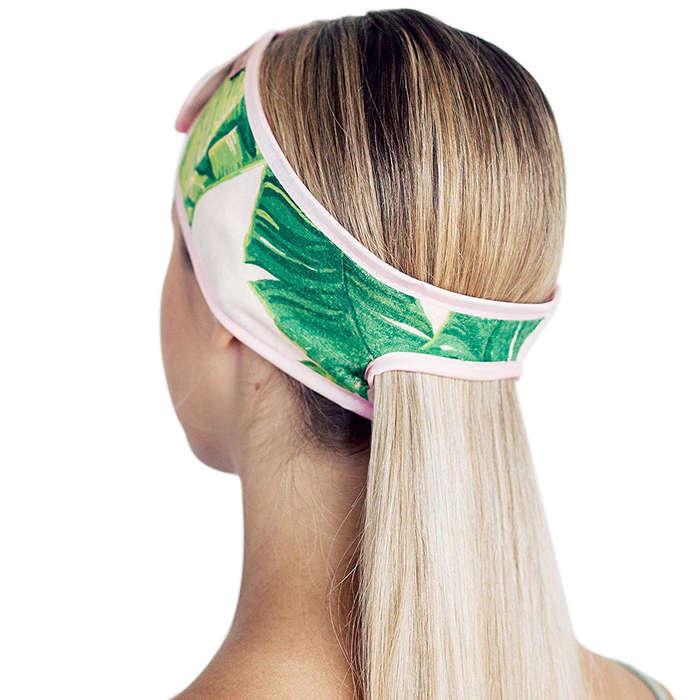 Kitsch Facial Headband With Ponytail