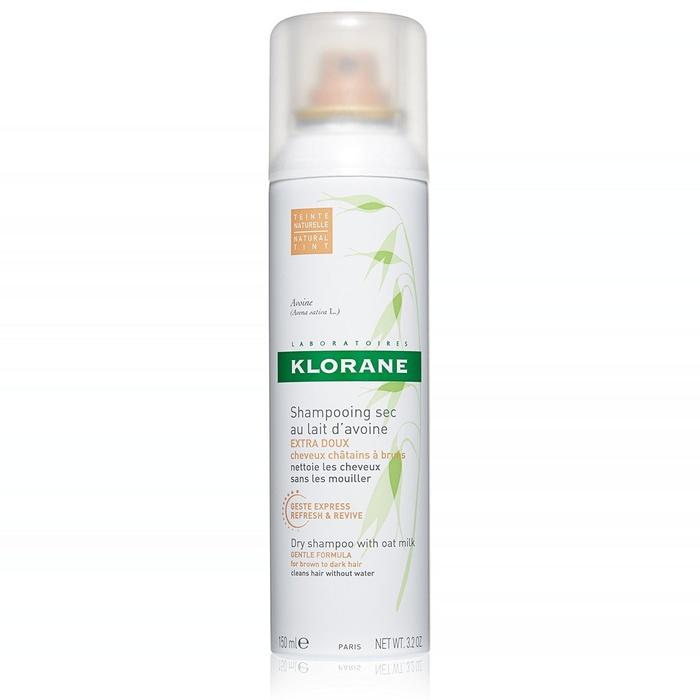 Klorane Dry Shampoo With Oat Milk For Brown To Dark Hair