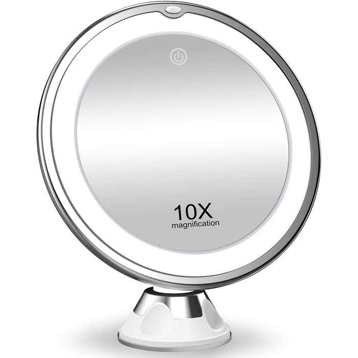 Koolorbs 10X Magnifying Makeup Mirror With Lights