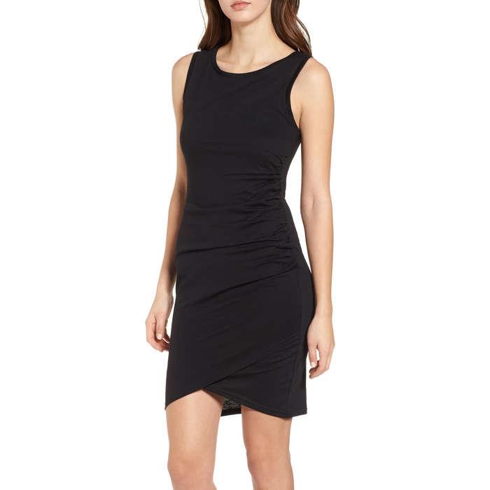 Leith Ruched Body-Con Tank Dress