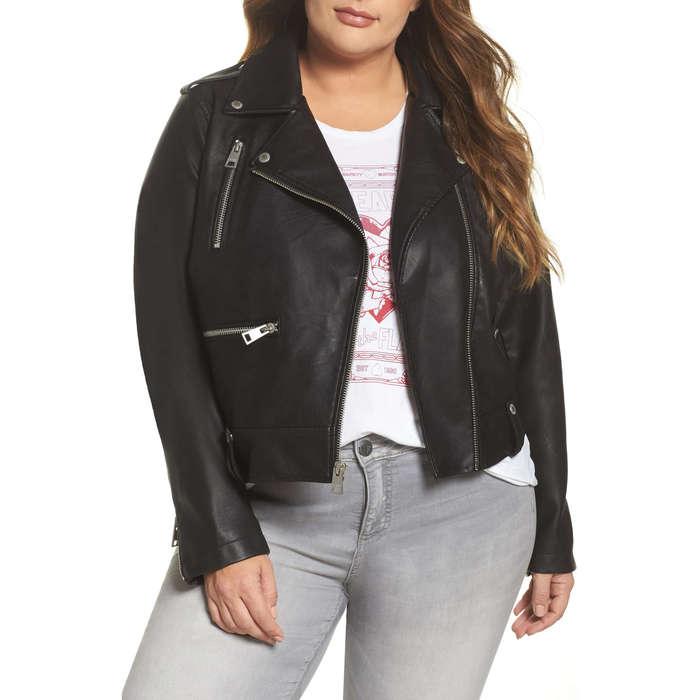 Levi's Lamb Touch Faux Leather Moto Jacket