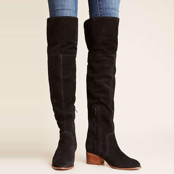 Liendo by Seychelles Over-The-Knee Suede Boots