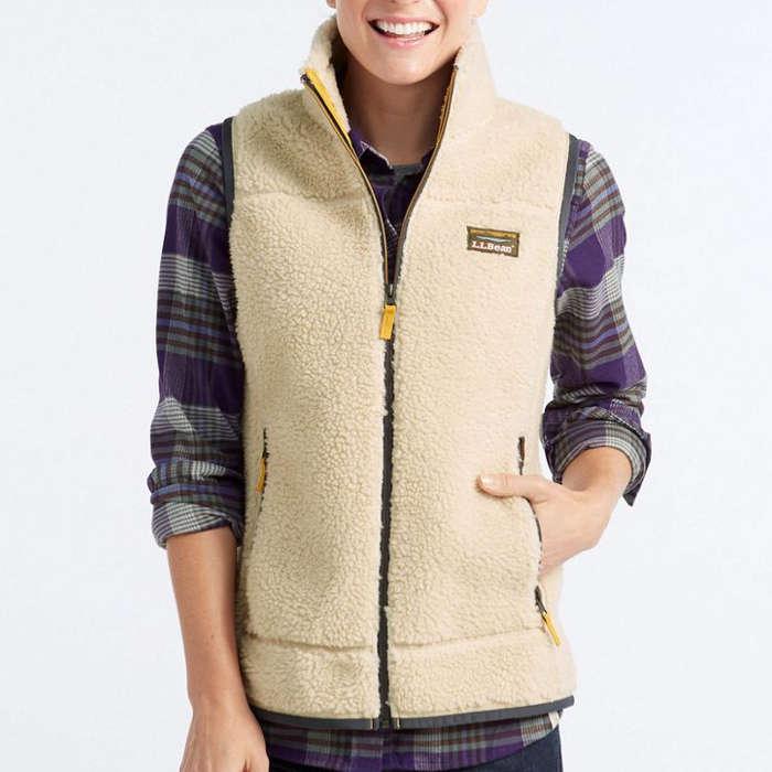 L.L.Bean Mountain Pile Fleece Vest