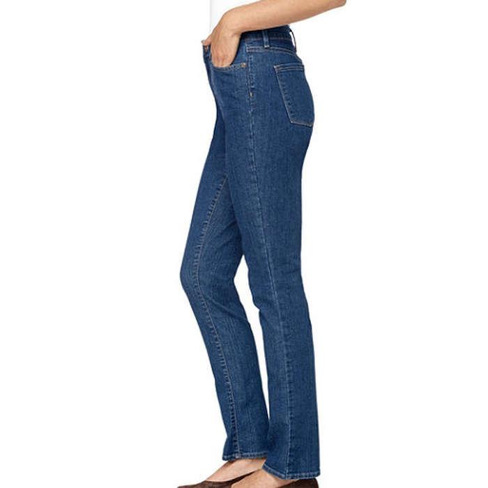 L.L.Bean True Shape Jeans, Slim-Leg