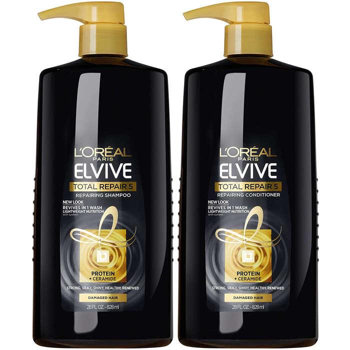 L'Oreal Paris Elvive Total Repair 5 Repairing Shampoo And Conditioner