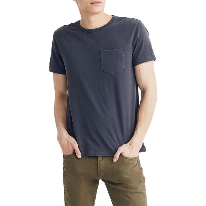 Madewell Allday Slim Fit Garment Dyed Pocket T-Shirt