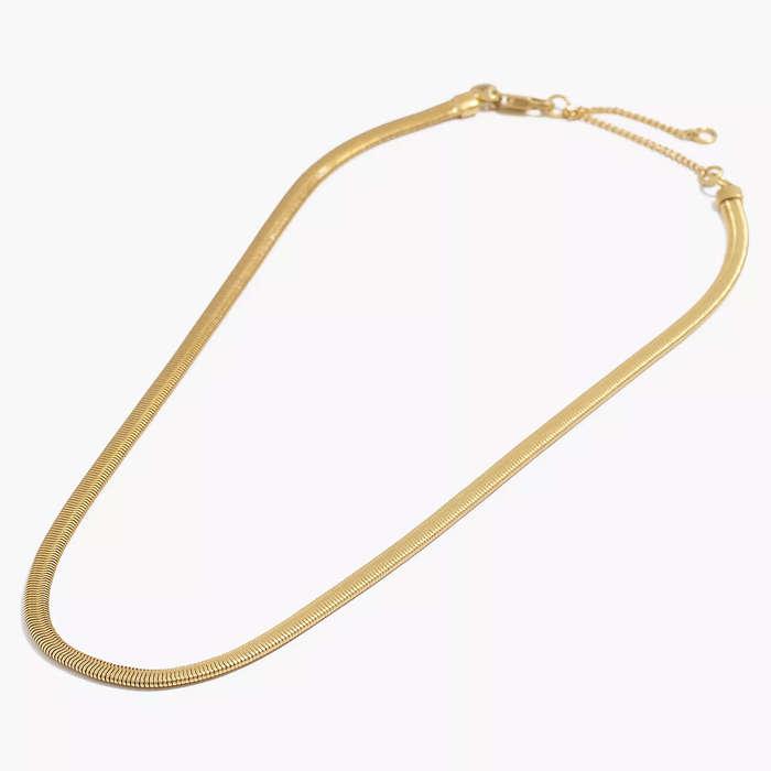 Madewell Herringbone Chain Necklace