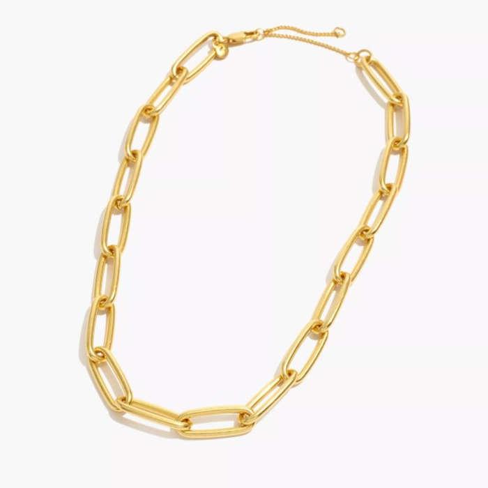 Madewell Large Paperclip Chain Necklace