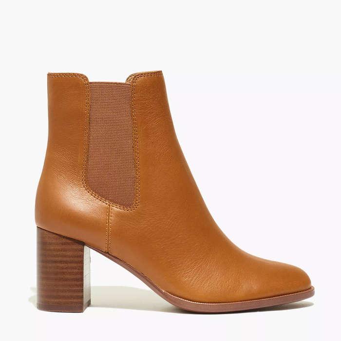 Madewell The Laura Chelsea Boot In Leather