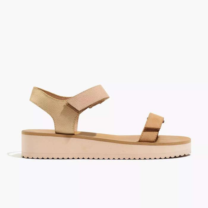 Madewell The Maggie Sandal In Colorblock