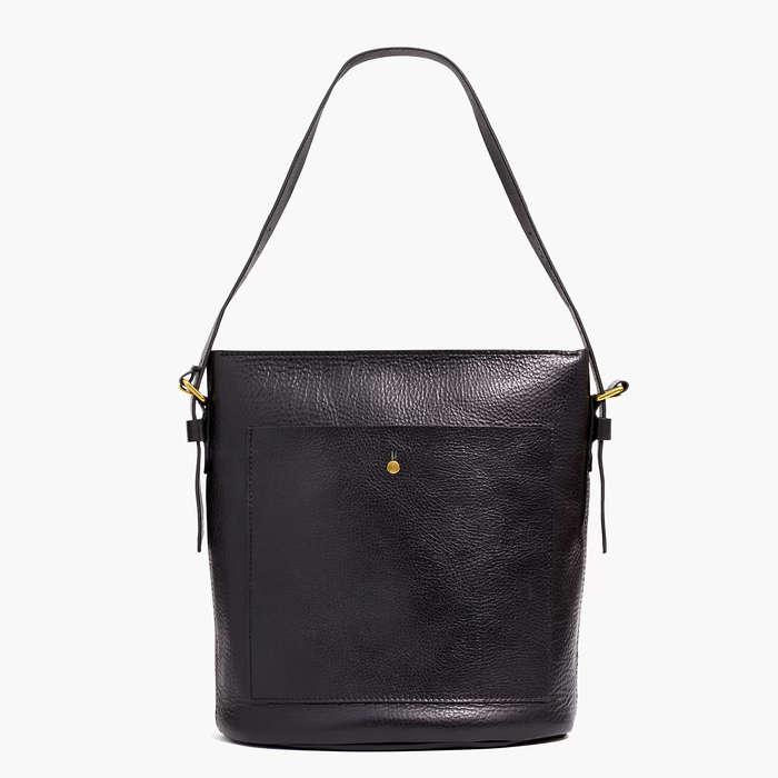 Madewell The Transport Leather Bucket Bag