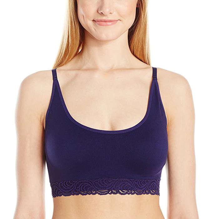 Mae Scoopneck Bralette with Lace