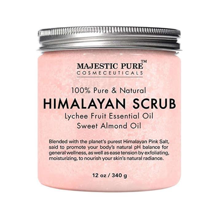 Majestic Pure Himalayan Scrub with Lychee Essential Oil