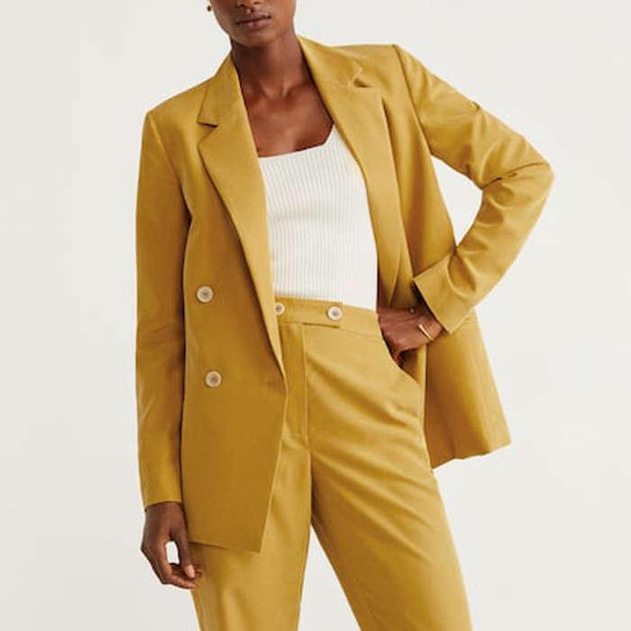 Mango Modal-Blend Suit Blazer