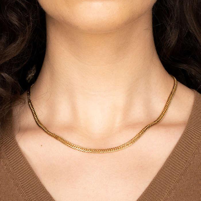 Mejuri Double Curb Chain Necklace