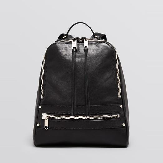 Milly Backpack - Riley Leather Zip
