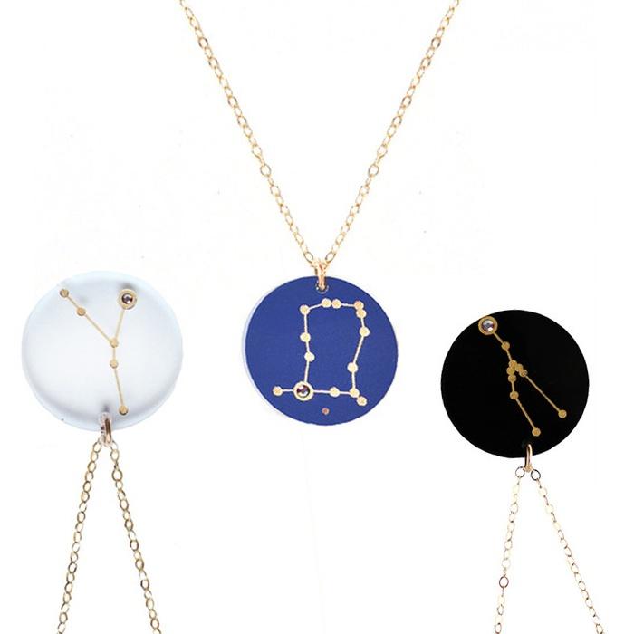 Moon and Lola Constellation Necklace