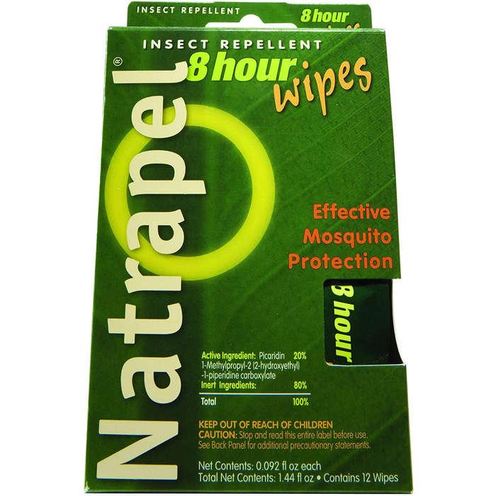 Natrapel Mosquito, Tick and Insect Repellent Wipes