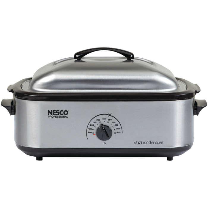 Nesco 481825PR Professional Stainless Steel Roaster Oven