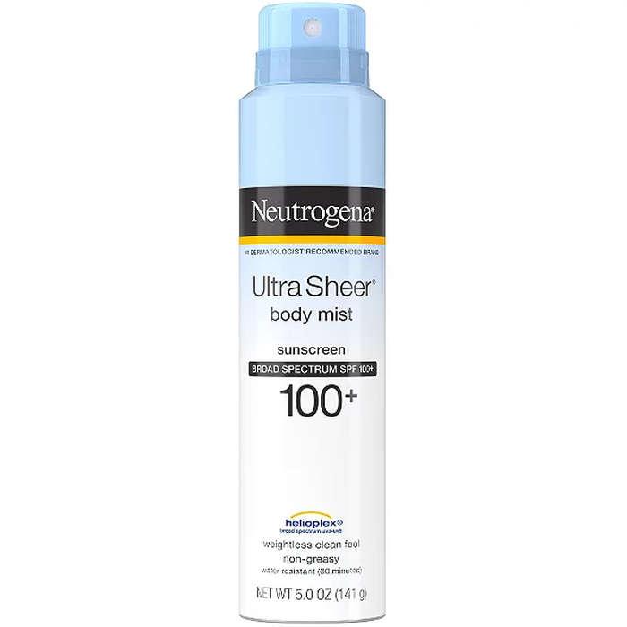 Neutrogena Ultra Sheer Spray Sunscreen SPF 100