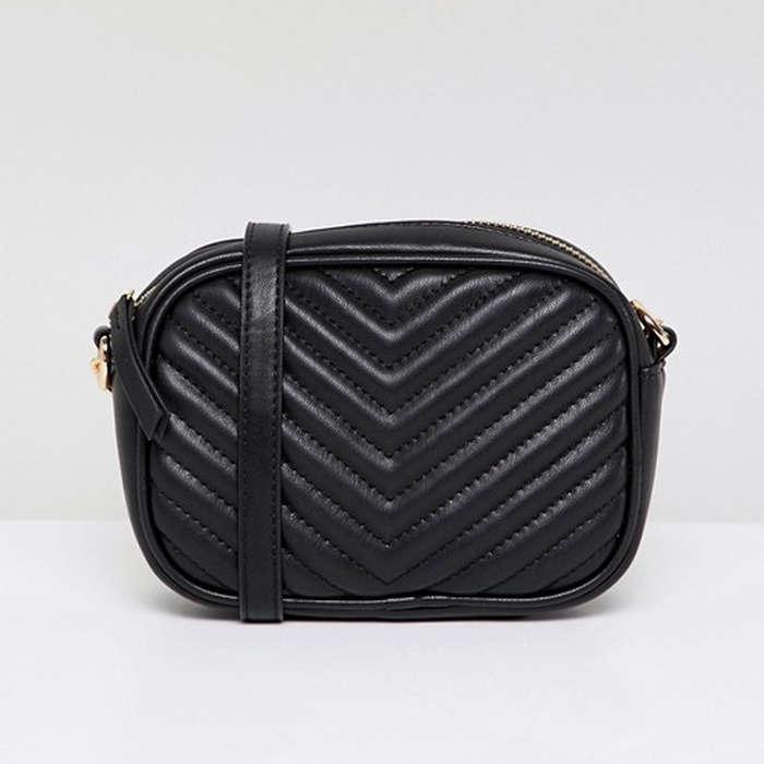 New Look Quilted Cross Body Bag