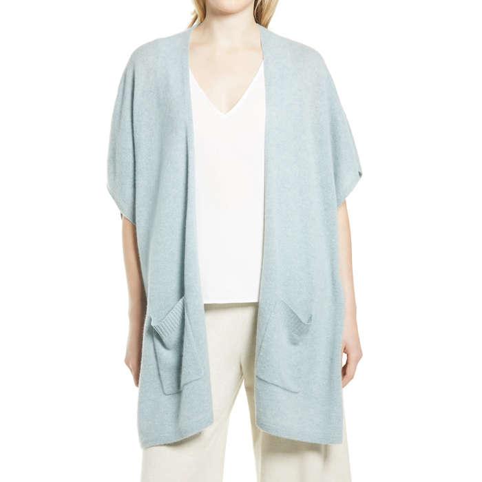 Nordstrom Recycled Cashmere Ruana