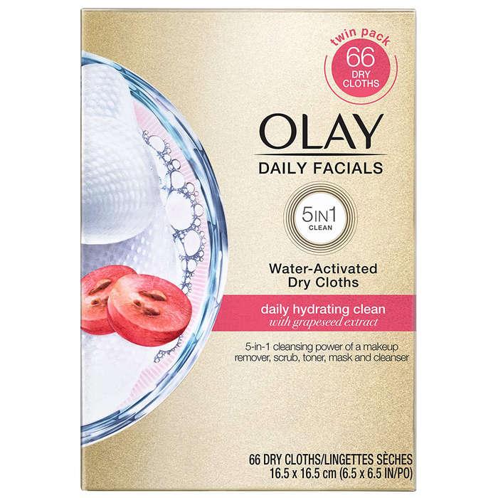 Olay Daily Facials Daily Clean Makeup Remover Wipes