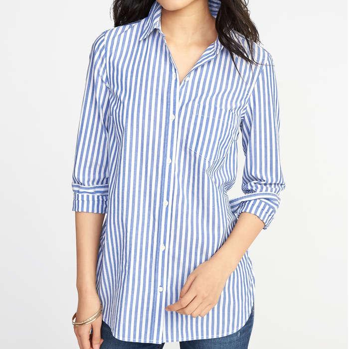 Old Navy Classic Relaxed Striped Tunic