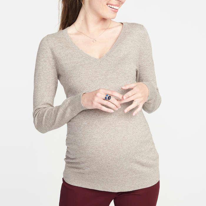 Old Navy Maternity V-Neck Sweater